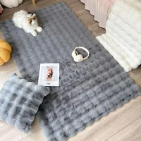 Dywanik – wzór w kropki – antypoślizgowy – miękki – ciepły kołnierz