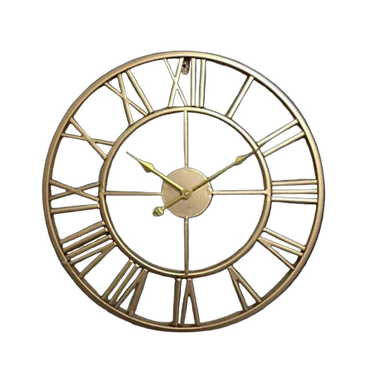 TIMEMESH – Zegar ścienny szkieletowy z cichym mechanizmem bez tykania 4